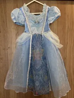 ディズニーストア　公式　シンデレラ　プリンセス ドレス 水色 キッズのサムネイル