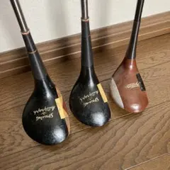 スポルディング タイクーン パーシモン ドライバー ゴルフクラブ3本セットのサムネイル
