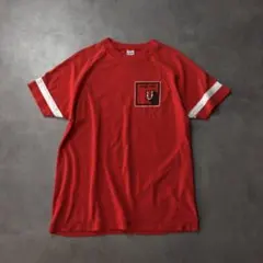 GQ2670◇Champion : 70's USA製 バータグ ラグランT