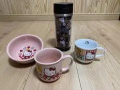 ハローキティ マグカップ　ボウル、タンブラーセット
