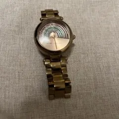 MARC JACOBS ゴールド レインボー時計