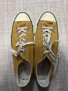 ALL STAR イエロー ローカット スニーカー メイドインジャパン