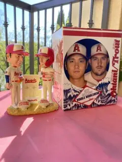 Ohtani Trout City Connect Bobblehead