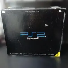 111702【クリーニング済】ミッドナイトブラックps2　SCPH-50000