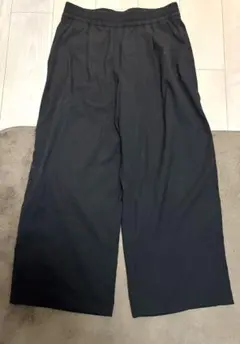 H&M メンズ　ワイドパンツ　ブラック　Sサイズ