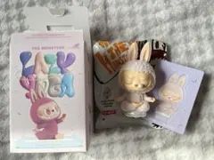 POPMART labubu Lazy Yoga sleeping