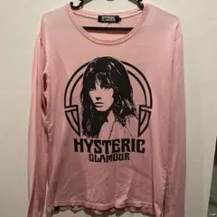 ピンク 長袖カットソー