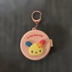 シークレットミラー付きコンパクトブラシB ウサハナ
