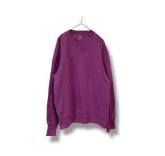 パープル スウェット