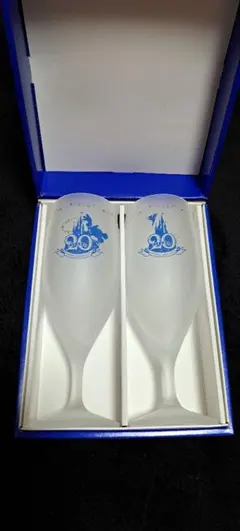 東京ディズニーランド 20周年 シャンパングラス 2個セット