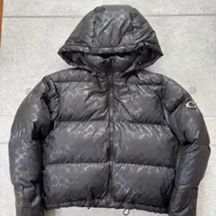 美品 COACH シグネチャー 総柄 2way ダウンジャケット ブラック S
