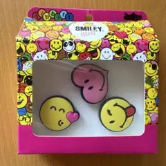 クロックスのジビッツ3点 SMILEY W orld