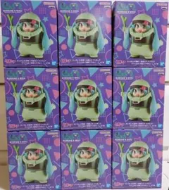 ガンダム45周年×初音ミク　フィギュア　ザクぐるみ【初音ミクver.】9個