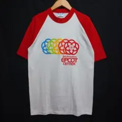 VINTAGE Disney ディズニー USA製 ラグランTシャツ M