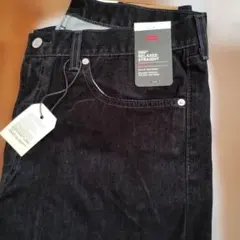 Levi's 555 Relaxed Straight W34 L32 黒