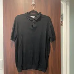 JOHN SMEDLEY ジョンスメドレー ニットポロシャツ ブラックのサムネイル