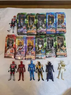 仮面ライダー電王　バンダイ ライダーヒーローシリーズ ソフビ まとめ売り