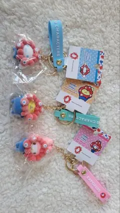 サンリオミャクミャク 立体マスコット フロッキー キーホルダー - メルカリ