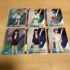 ガンダムカードコレクション　マチュ、シュウジ、ニャアン6枚セット