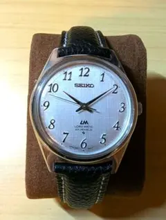 【稼働品・精度良好・希少】セイコー 56LM ロードマチック シルバー アラビアのサムネイル