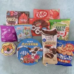 ラ*ン様 たべっ子どうぶつ限定缶入り★お菓子大量セット（キットカット、ポッキーな