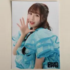 FRUITS ZIPPER 真中まな 生写真 フリル衣装