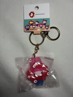 サンリオ　ミャクミャクなりきり　マスコットクリアカラーキーホルダー　マイメロディ