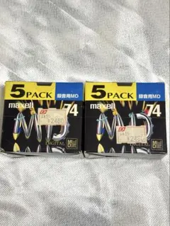 맥셀 MD 74분 레코딩 5팩 x 2 세트