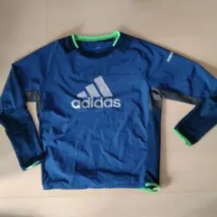 adidas ネイビー 長袖ピステ