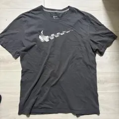 Nikeビックロゴ　 グレー Tシャツ XL