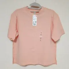 UNIQLO エアリズムコットンT ライトオレンジ