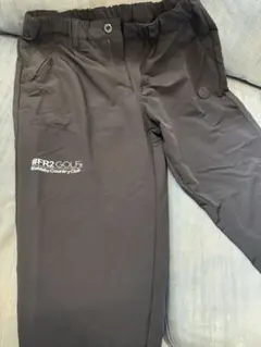 試着のみ#FR2GOLF ゴルフウェア パンツ 2XL 黒 試着のみ#FR2GOLF ゴルフウェア パンツ 2XL 黒