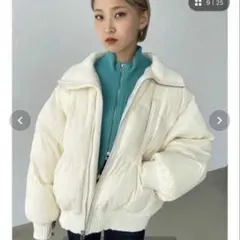 EMODA ドッキングリブダウンブルゾン