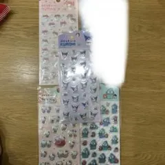 Y*S様 新作　サンリオ　ぷくっとシール　4枚セット