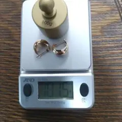 k18yg フープピアス　お値下げ不可です。近々終了致します。