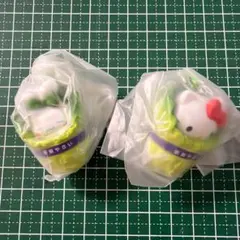 サンリオキャラクターズ　白菜マスコット　シナモロール キティ