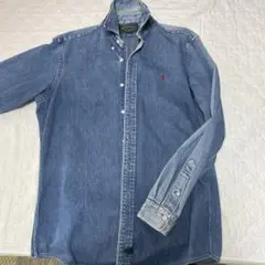 ラルフローレン デニムシャツ POLO COUNTRY USA製 メンズSサイズ