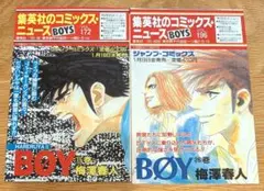 ​ 当時物 集英社 コミックスニュース No.172 196 BOY DB