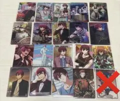 銀魂 特典 箔押しスクエアカード 土方十四郎 クリアシートコレクション