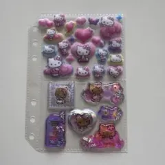 サンリオ ハローキティ コットンパフィ ウォーターシール