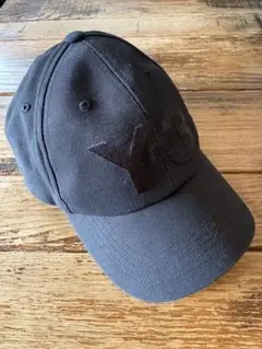 Y3 キャップ　ヨウジヤマモト　帽子　キャップ　美品　ブラック　3 ロゴキャップ