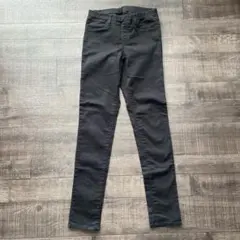 UNIQLO ユニクロ　ストレッチパンツ　黒　キッズ　X Lサイズ