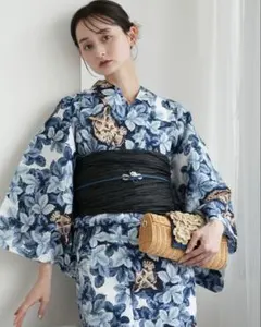 dita【幻想鏡花水月(柑橘)】 浴衣 セット - メルカリ