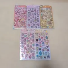 正規品　新品未開封　うるちゅるポップシール　立体　ぷっくり　サンリオ