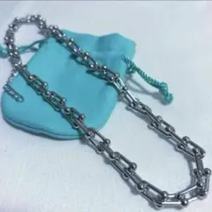 新品　ネックレス　ハードウェア　アンカー　ボールリンク　ボールチェーン　シルバーのサムネイル