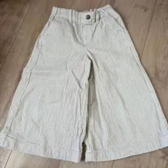 110㎝ ユニクロ　UNIQLO コーデュロイ　パンツ　ワイドパンツ