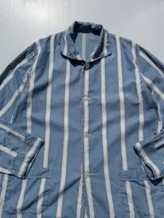 DRIES VAN NOTEN 90s ライカ期 ストライプシャツジャケット - メルカリ