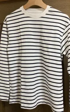 《美品》160 エアリズム　コットンクルーネックTシャツ