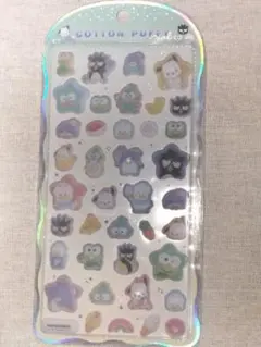 コットンパフィーシール　はぴだんぶい　サンリオ【未開封】