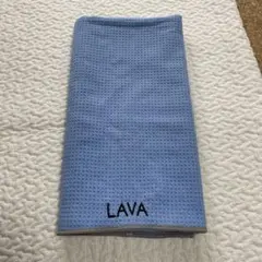 ホットヨガ　LAVA ヨガマット　ヨガ　ラグ　滑り止め付き　水色